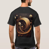 Abstracte mars t-shirt (Achterkant)