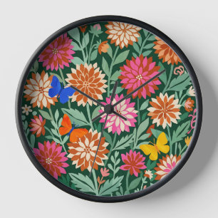 Abstracte Matisse Dahlias Vlinders Kunst Klokken