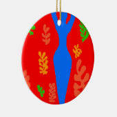Abstracte Matisse-stijlvormen Keramisch Ornament (Rechts)