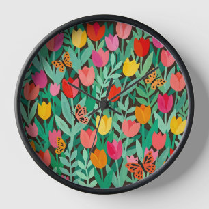 Abstracte Matisse Tulpen Vlinders Kunst Klokken