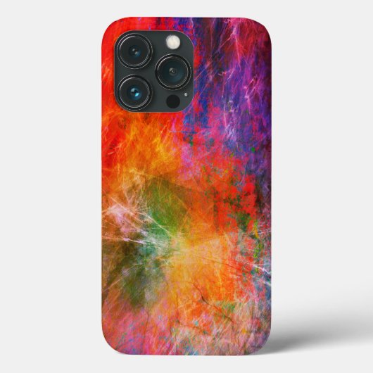 Abstracte meerkleurendraagtas Case-Mate iPhone case (Achterkant)
