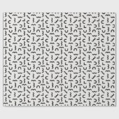 Abstracte Memphisgolven en -vormen Cadeaupapier (Vlak)
