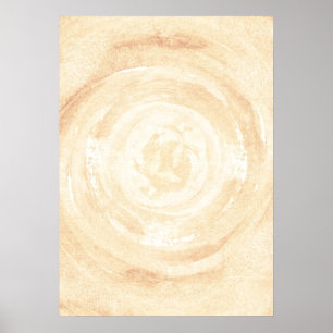 Abstracte met de hand geschilderde achtergrond van poster