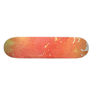 Abstracte met de hand geschilderde achtergrond van skateboard