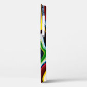 Abstracte met de hand geschilderde achtergrond, vl Case-Mate iPhone case (Achterkant / Links)