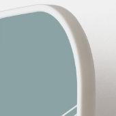 Abstracte Mid Century stijl lijnkunst Pickleball Paddle (Links Detail)