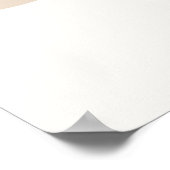 Abstracte Minimal Boho Style Design Leaf Botanical Poster (Hoek)