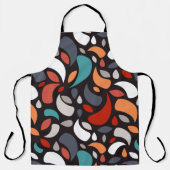 Abstracte minimale geometrische vorm schort (Voorkant)