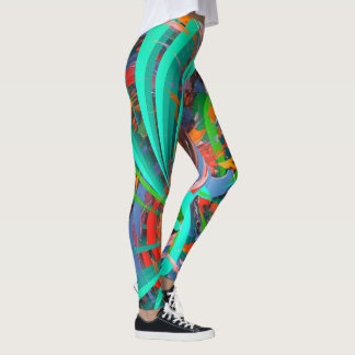Abstracte Mistica Kunst Leggings