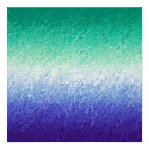 Abstracte MLM-Mannen die de Mannen in de voorste v Perfect Poster