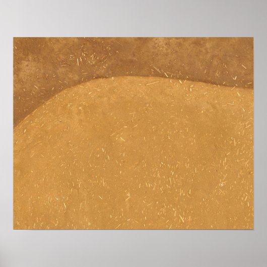 Abstracte moddermuur textuur poster (Voorkant)