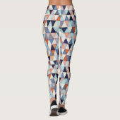 Abstracte moderne achtergrond leggings (Achterkant)