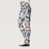 Abstracte moderne achtergrond leggings (Links)