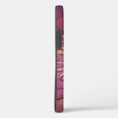 Abstracte moderne bloemfractale kunst Bessenkleure Case-Mate iPhone Case (Achterkant / Rechts)