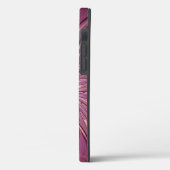 Abstracte moderne bloemfractale kunst Bessenkleure Case-Mate iPhone Case (Achterkant / Links)