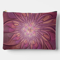 Abstracte moderne Floral fractal Art Berry Colors