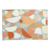 Abstracte moderne geometrische kunst kussensloop (Voorkant-Rechts)