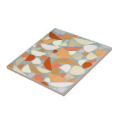Abstracte moderne geometrische kunst tegeltje (Zijkant)