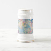 Abstracte moderne kleurrijke "Fancy" Mok (Center)