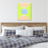 abstracte moderne kunst canvas afdruk (Insitu (Slaapkamer))