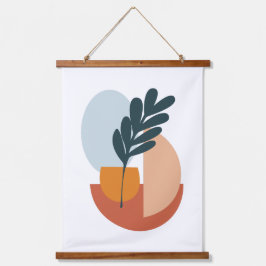 Abstracte moderne kunst hangend wandkleed