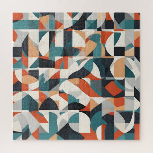 Abstracte moderne kunst legpuzzel