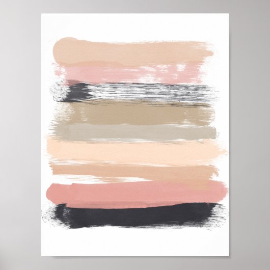 Abstracte moderne kunst poster (Voorkant)