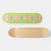 abstracte moderne kunst skateboard (Horizontaal)