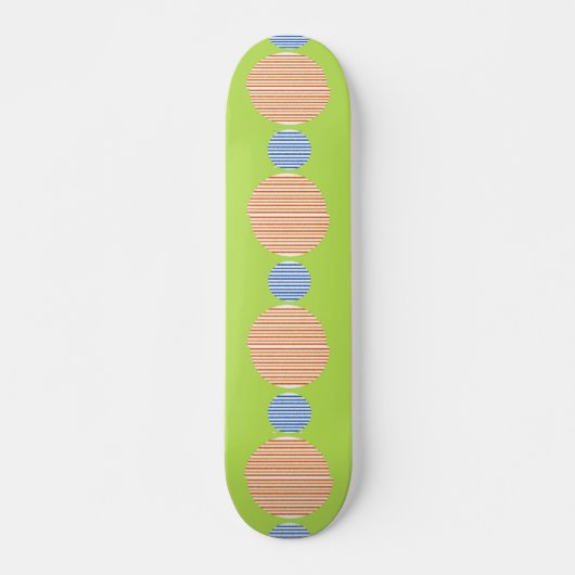 abstracte moderne kunst skateboard (Voorkant)