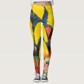 Abstracte moderne kunst voor vrouwen leggings (Voorkant)