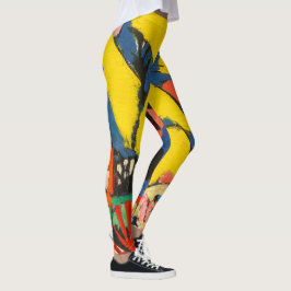 Abstracte moderne kunst voor vrouwen leggings