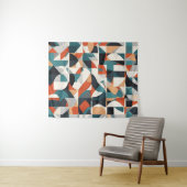 Abstracte moderne kunst wandkleed (In Situ (horizontaal))