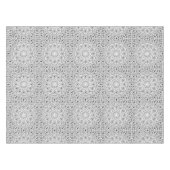 Abstracte moderne, naadloze witte sierzwarte ar tafelkleed (Voorkant (Horizontaal))