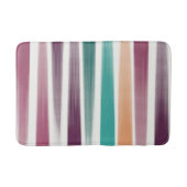 Abstracte Moderne Paarse marsala Blauwgroen pensee Badmat (Voorkant)