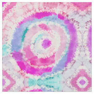 Abstracte moderne, roze witte tinkleurstof stof