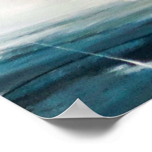 Abstracte moderne schilderachtergrond. Hedendaags Poster (Hoek)