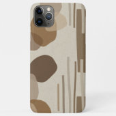 Abstracte moderne terracotta vormen Case-Mate iPhone case (Achterkant)