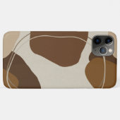 Abstracte moderne terracotta vormen Case-Mate iPhone case (Achterkant (horizontaal))