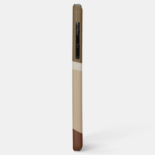 Abstracte moderne terracotta vormen Case-Mate iPhone case (Achterkant/links)