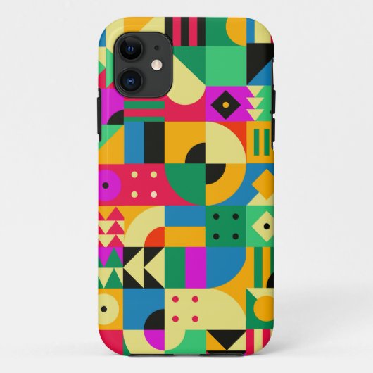 Abstracte moderne tuin Case-Mate iPhone case (Achterkant)