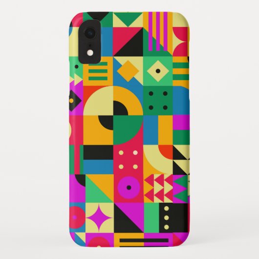 Abstracte moderne tuin Case-Mate iPhone case (Achterkant)