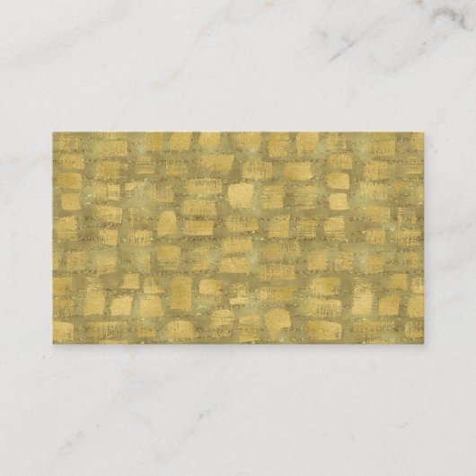 Abstracte moderne Visitekaartjes Gold Burgundy (Voorkant)