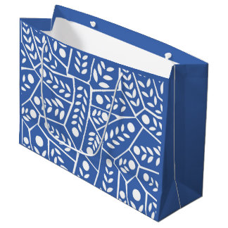 Abstracte moderne vormen Gift Bag Groot Cadeauzakje