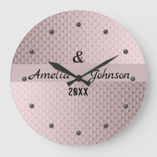 Abstracte, moderne, zachte, vloeibare pasta grote klok