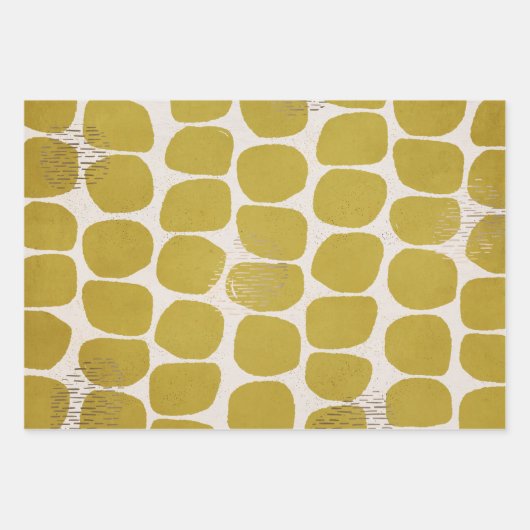 Abstracte Modish Pattern Holiday Inpakpapier Vel (Voorkant 2)