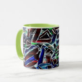 Abstracte Mok Gem (Voorkant links)