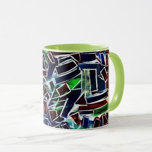 Abstracte Mok Gem (Voorkant rechts)
