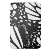 Abstracte Monarch Butterfly Wing - Dare to Dream! Badmat (Voorkant Verticaal)