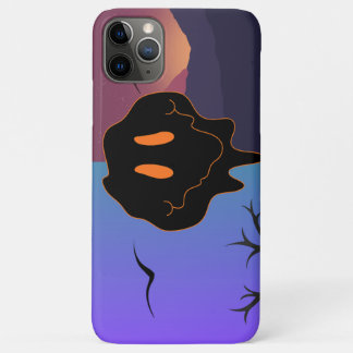 Abstracte monster silhouet artistieke telefoonhoes iPhone 11 pro max hoesje