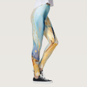 Abstracte mooie moderne design Leggings (Rechts)